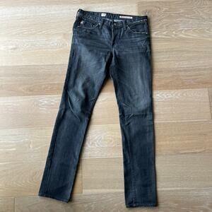 AG Adriano Goldschmied Premiere Skinny Straight Jeans Gray 29R